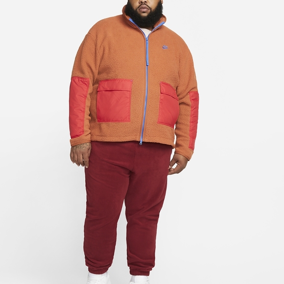 Nike Sportswear Sport Essentials+ Men's Fleece Full-Zip Jacket - Picture 11 of 16